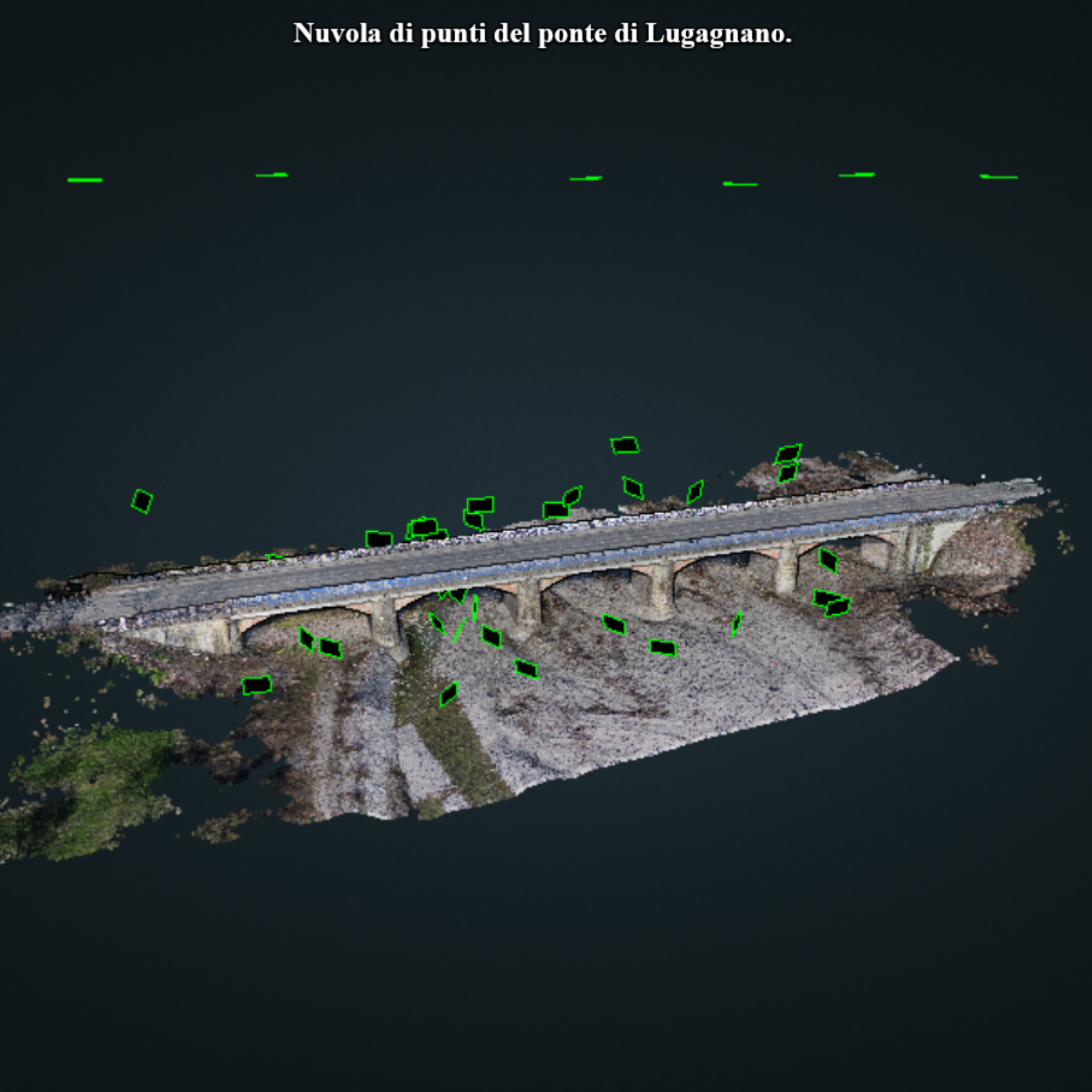 3D model restitution in Agisoft Metashape for Lugagnago Val d'Arda