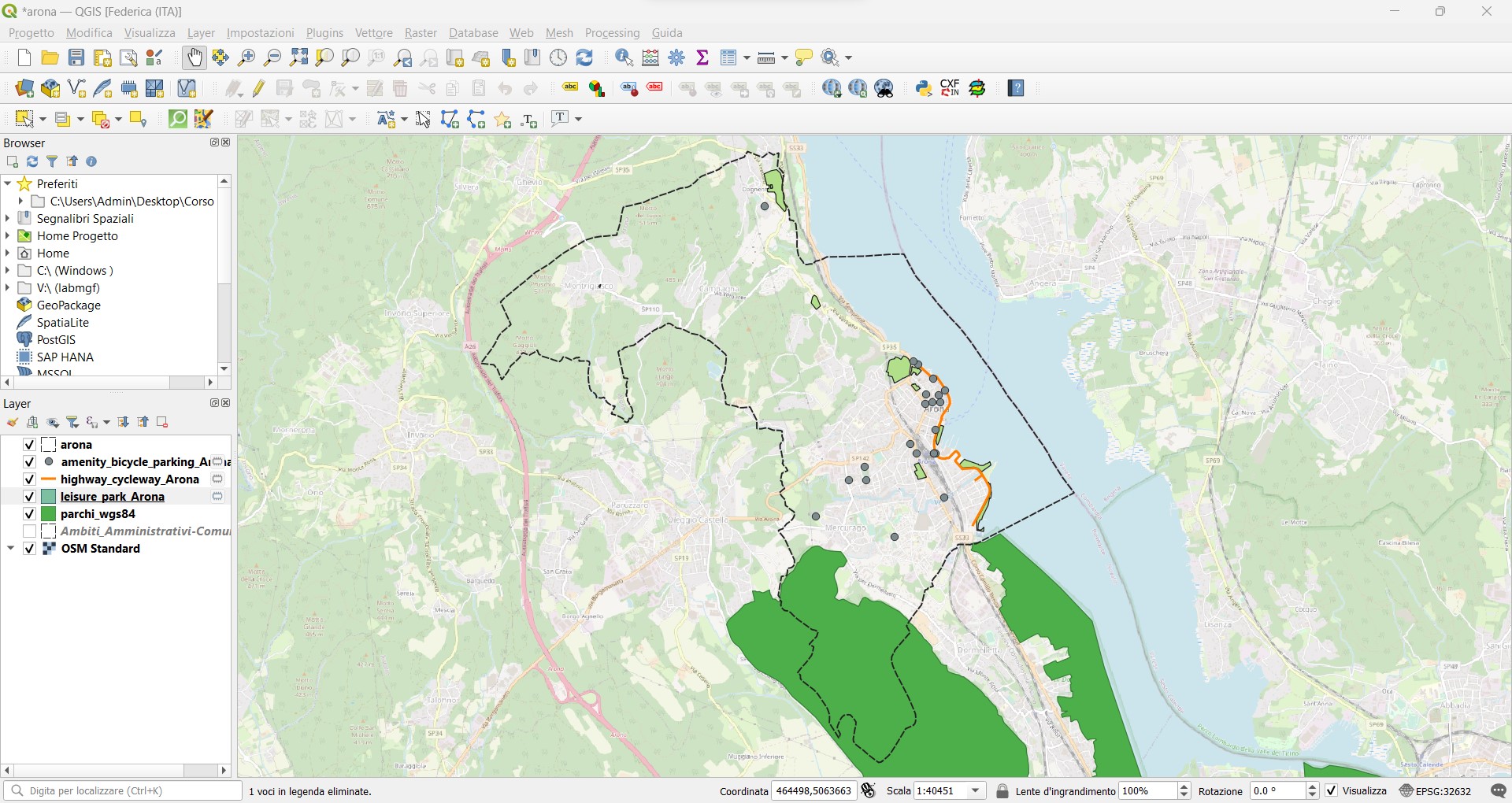 Dati OpenStreetMap in QGIS