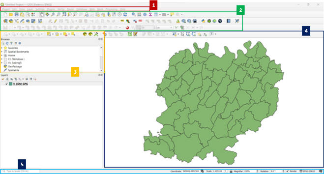 QGIS GUI